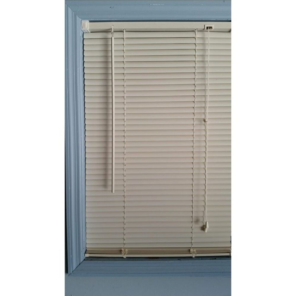 GSP Direct - 1" Vinyl Mini Blind - 36" W x 64" L - Alabaster